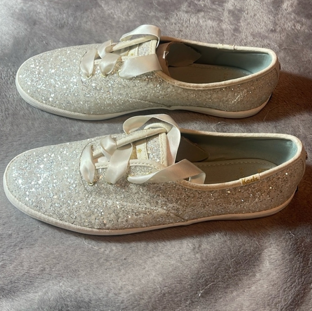 Kate Spade Keds Glitter Shoes